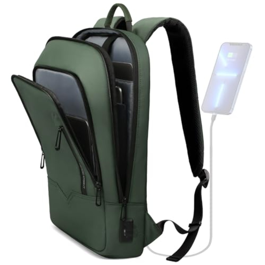 Travel Backpack Anti Theft - Backpack for Men Business Slim Backpack