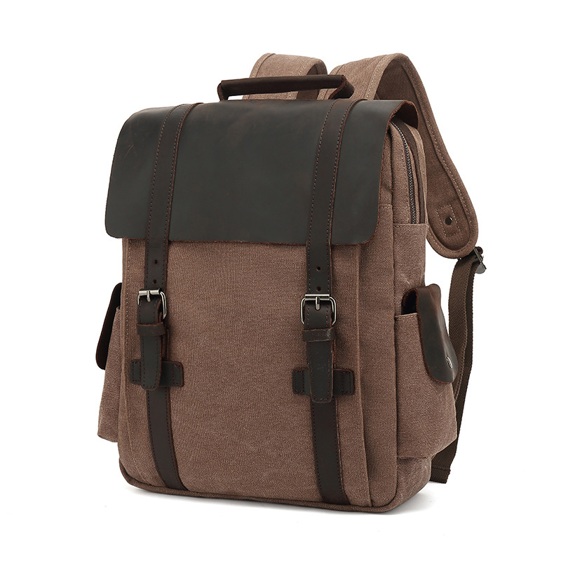 New Fashion Backpack Leather C - Rucksack Military Style ulasan dan harga