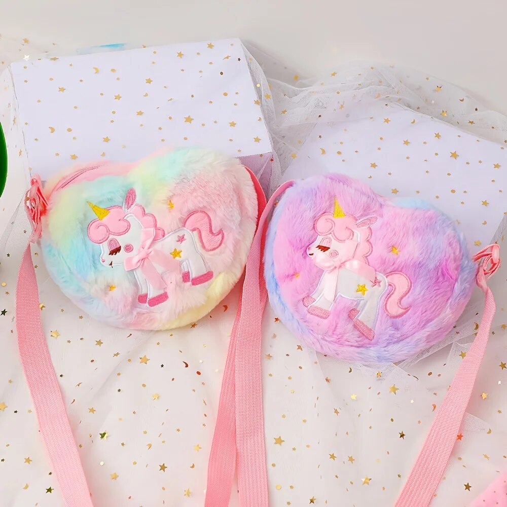 Cute Unicorn For Girls Plush H - Mini Backpack Purse ulasan dan harga
