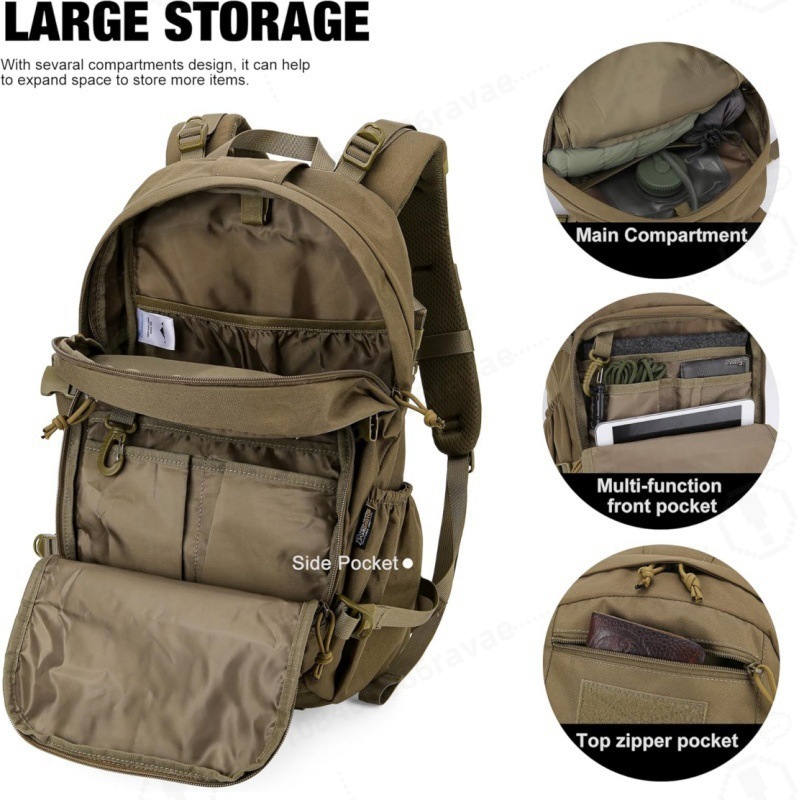Waterproof Outdoor Tactical Ba - Rucksack Military Style ulasan dan harga