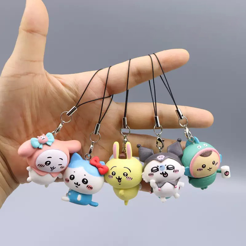 Hello Kitts 4Cm Llavero Figura - Mini Backpack Purse ulasan dan harga
