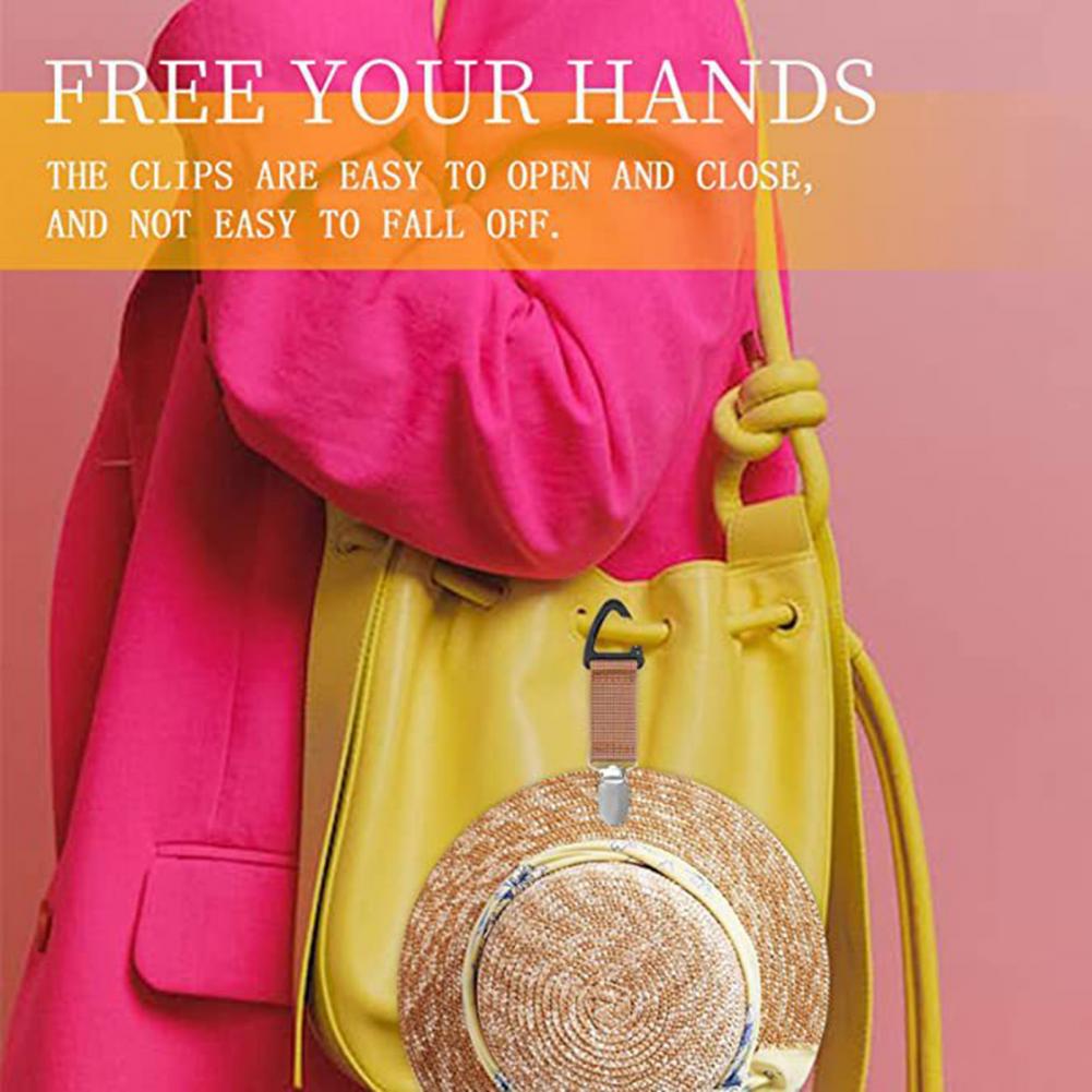 12.5cm Travel Handbag Hat Clip - Backpack Insert Organizer ulasan dan harga