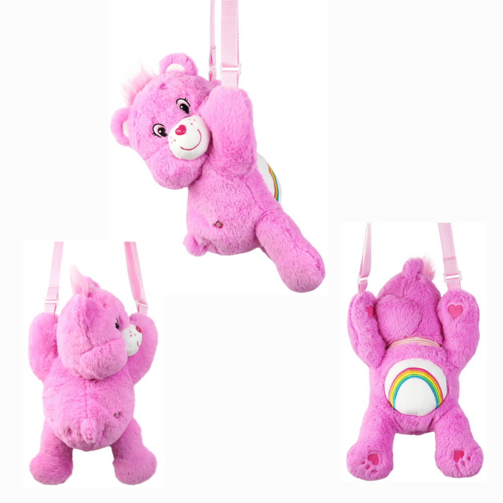 Care Bears Cute Plush Crossbod - Mini Backpack Purse ulasan dan harga