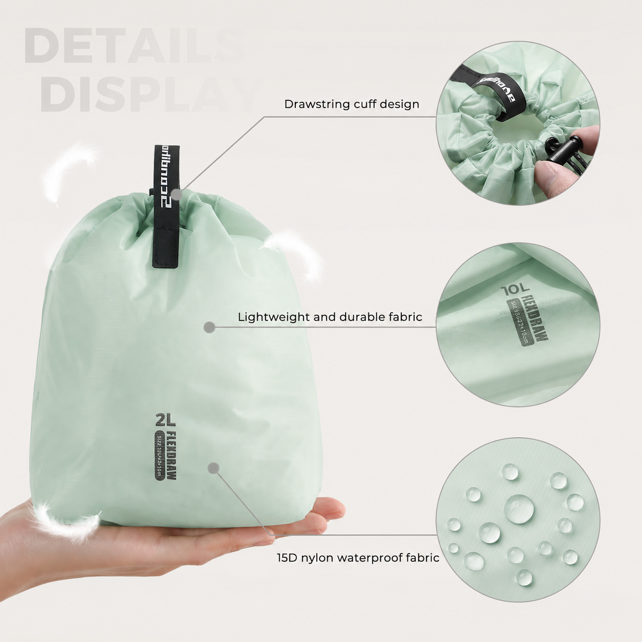 Large Capacity Waterproof Stor - Hiking Backpack Waterproof ulasan dan harga