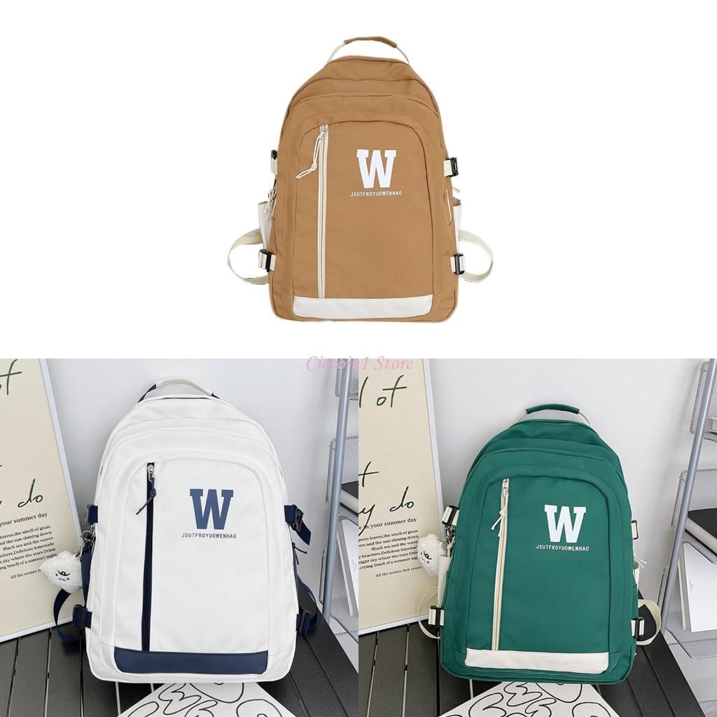 Y1UB All-matching Printed Back - School Backpack Teen ulasan dan harga