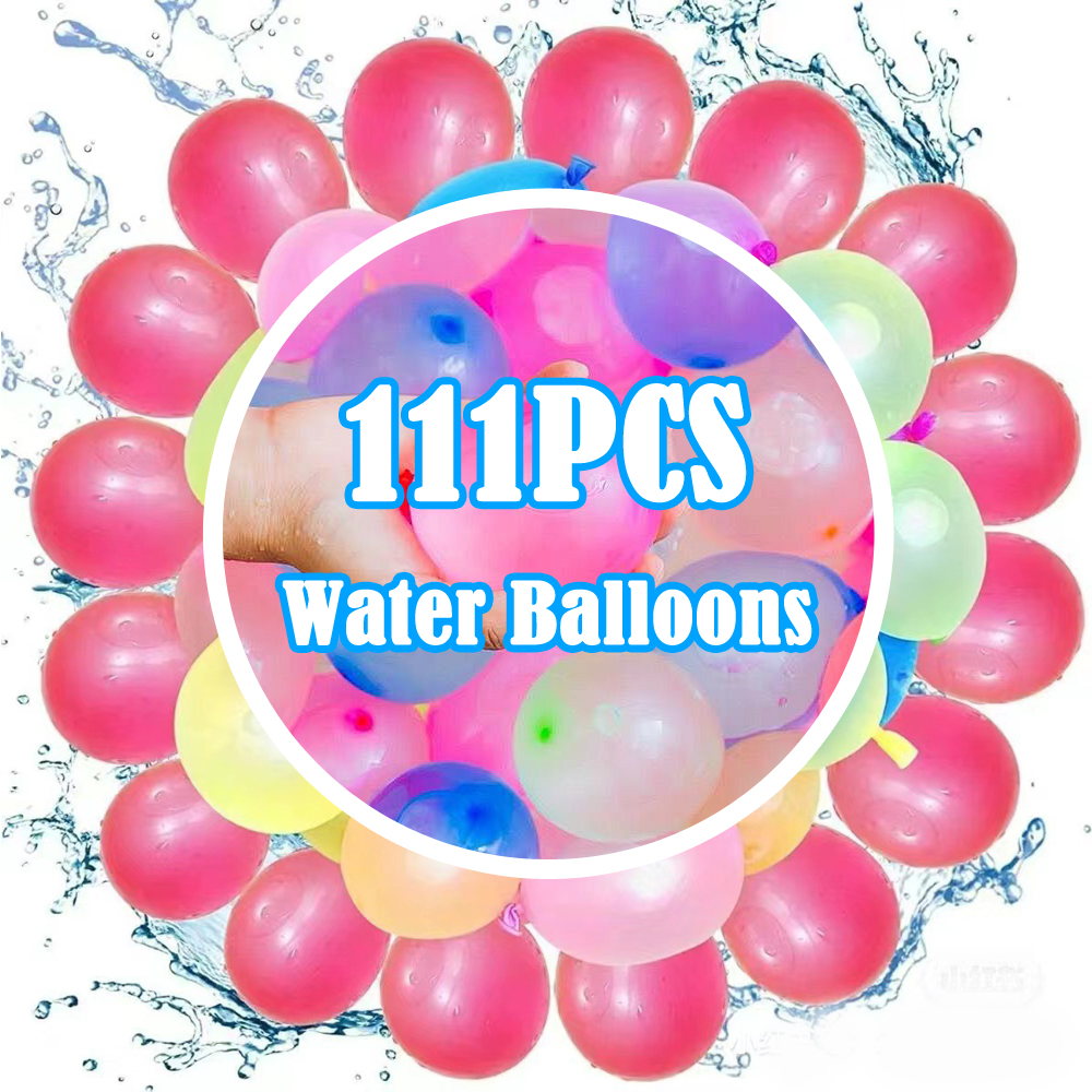 111pcs/bag Water Balloons Rapi - Hydration Pack Outdoor ulasan dan harga