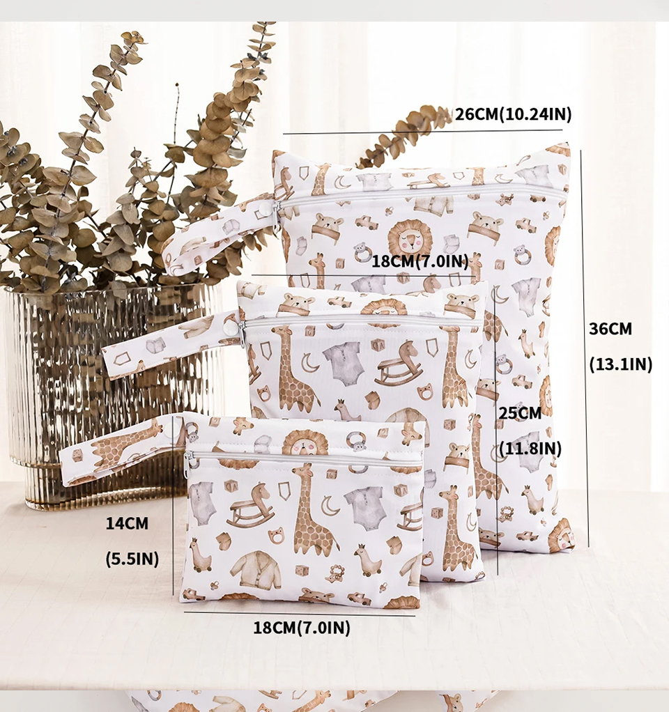 3PCS Travel Wash Cosmetic Bag  - Backpack Diaper Bag ulasan dan harga