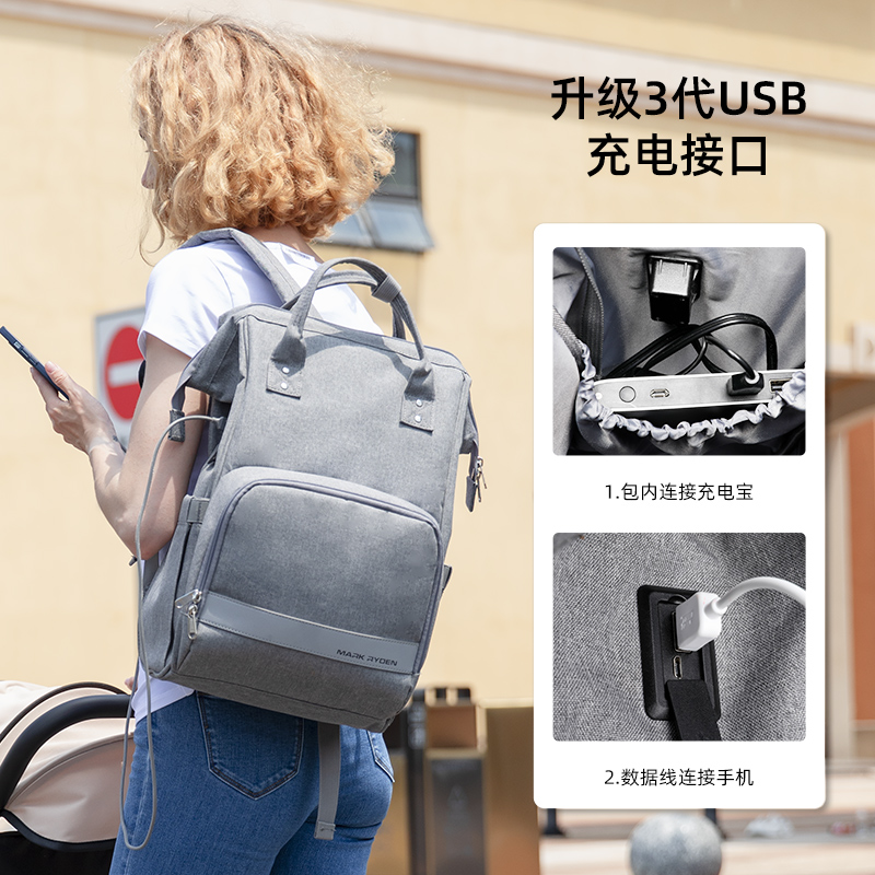 Mark Ryden Floral Travel Bag B - Travel Backpack Anti Theft ulasan dan harga