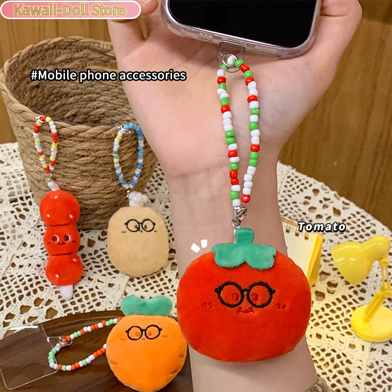 Tomato Carrot Plush Beaded Pho - Backpack Diaper Bag ulasan dan harga