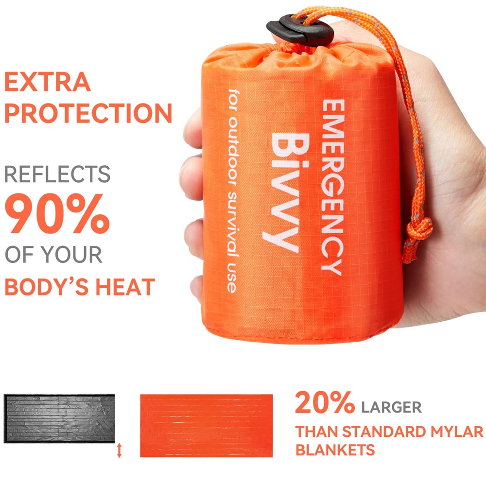 Emergency Sleeping Bag Surviva - Hiking Backpack Waterproof ulasan dan harga