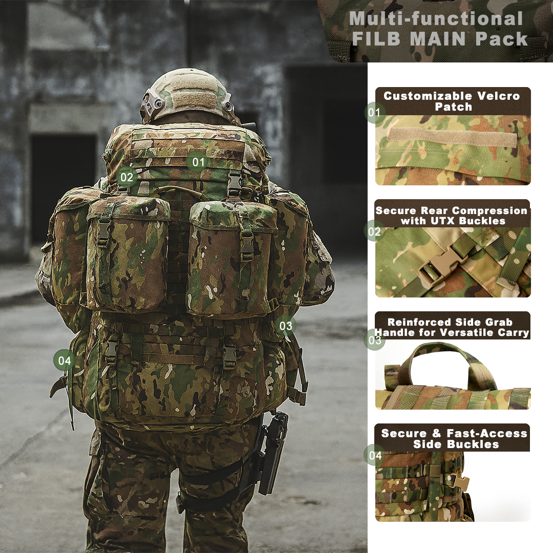 USMC FILBE Main Pack – OCP Cam - Rucksack Military Style ulasan dan harga