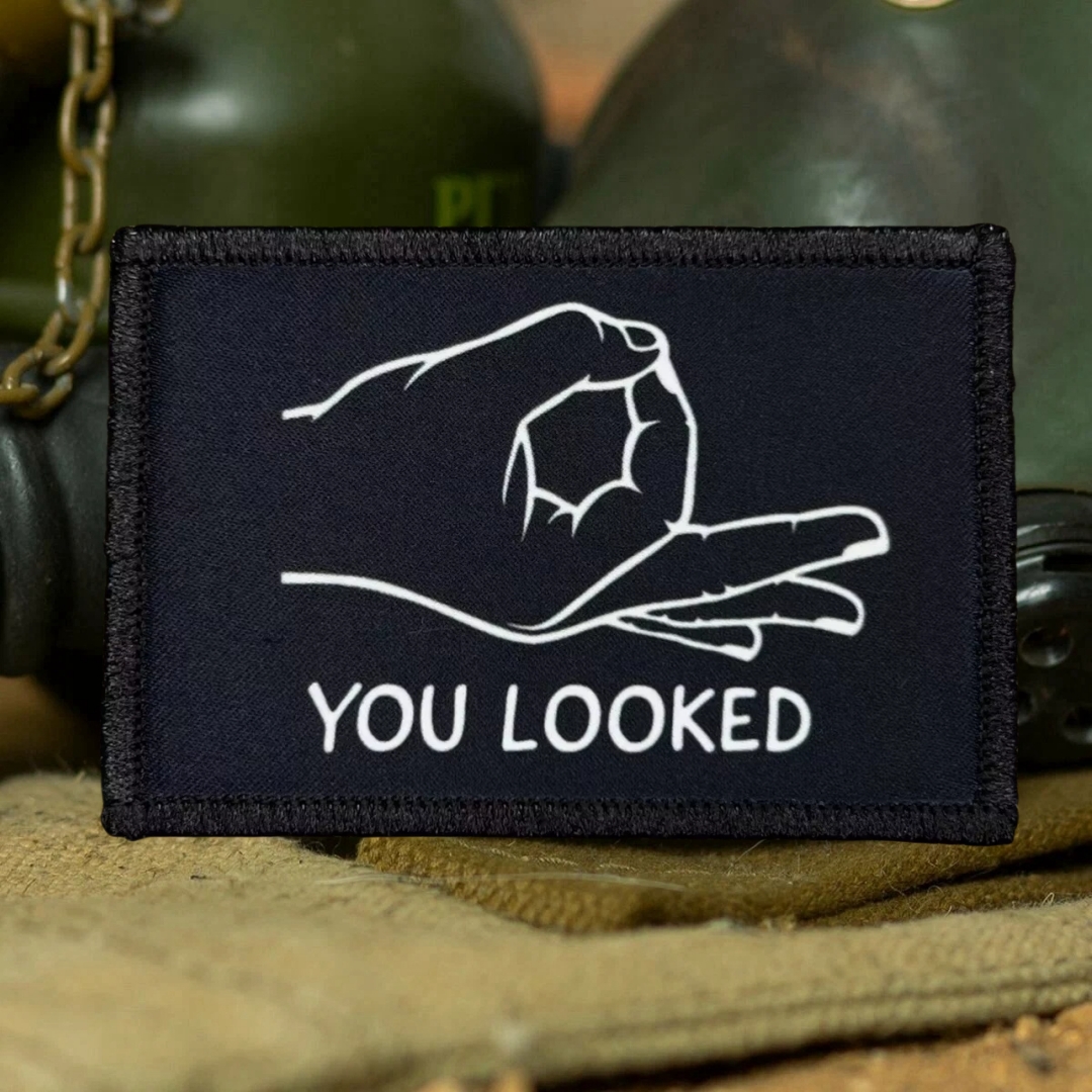 You Looked Morale Badge Patche - Urban Backpack Tactical ulasan dan harga