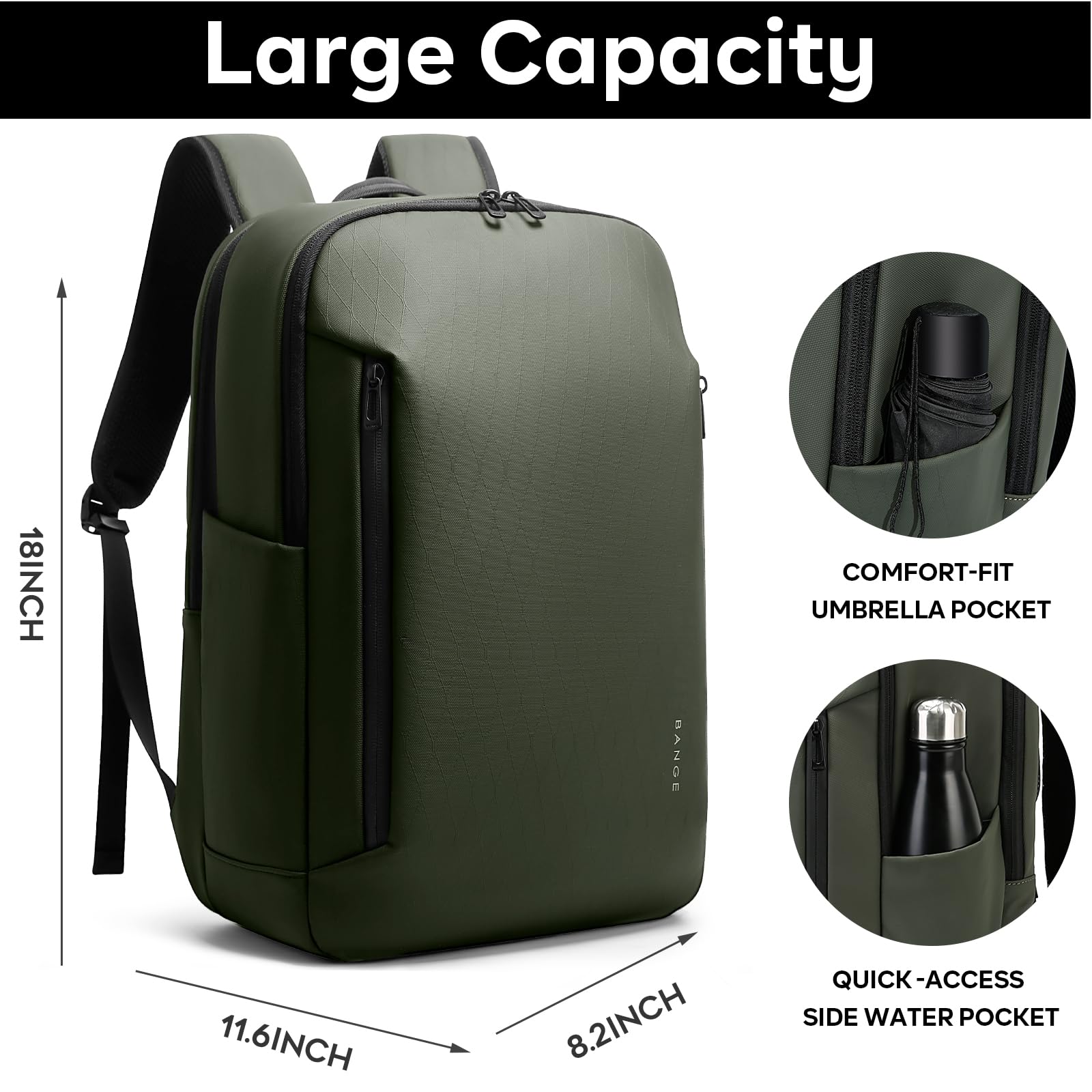 BANGE Fashion Simple Design Wo - Travel Backpack Anti Theft ulasan dan harga