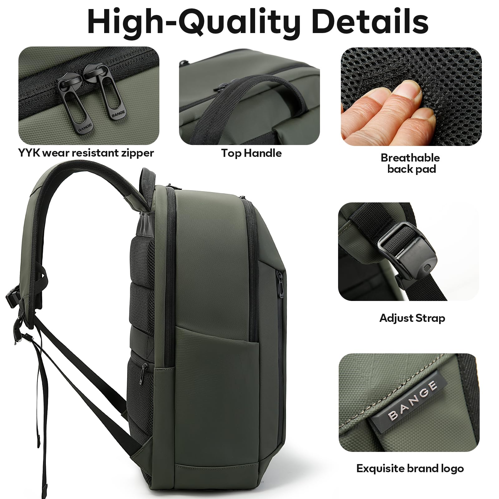 BANGE Fashion Simple Design Wo - Travel Backpack Anti Theft ulasan dan harga