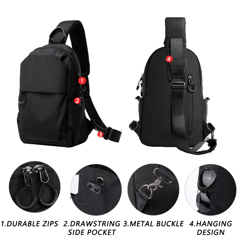 MOYYI Fashion Casual Outdoor M - Sling Backpack Shoulder ulasan dan harga