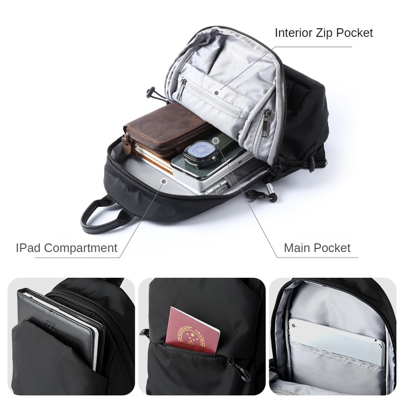 MOYYI Fashion Casual Outdoor M - Sling Backpack Shoulder ulasan dan harga