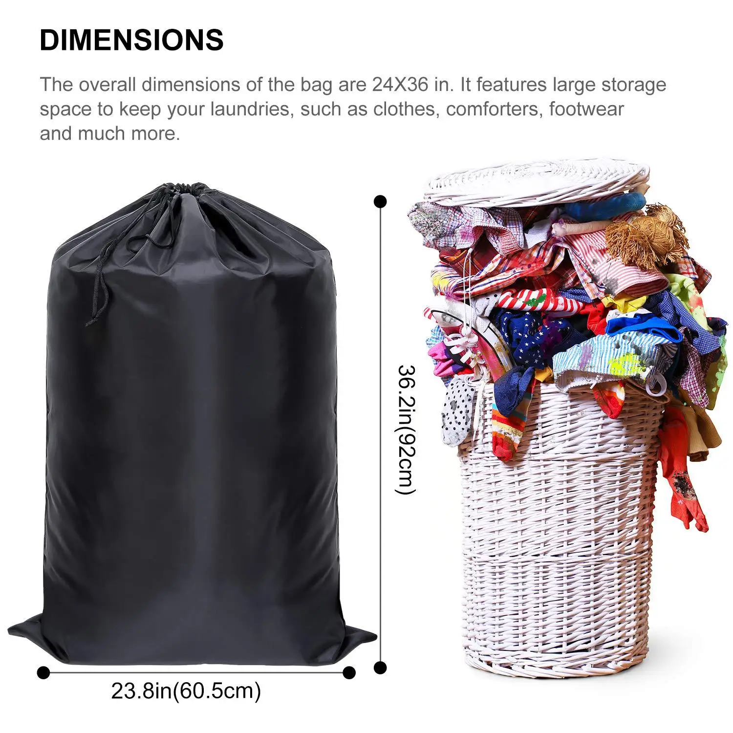 Black Oversized Polyester Wate - Hiking Backpack Waterproof ulasan dan harga