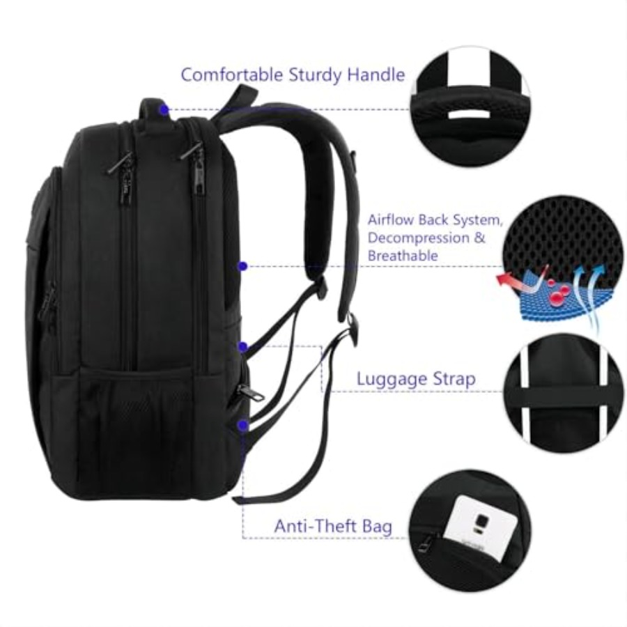 Extra Large Travel Backpack TS - Travel Backpack Anti Theft ulasan dan harga