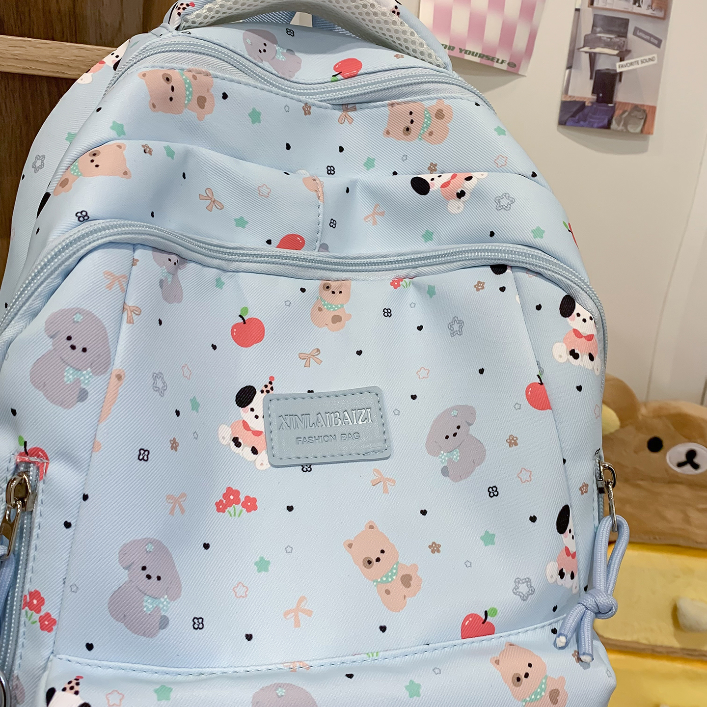 Cute Animal Print Backpack Wom - School Backpack Teen ulasan dan harga