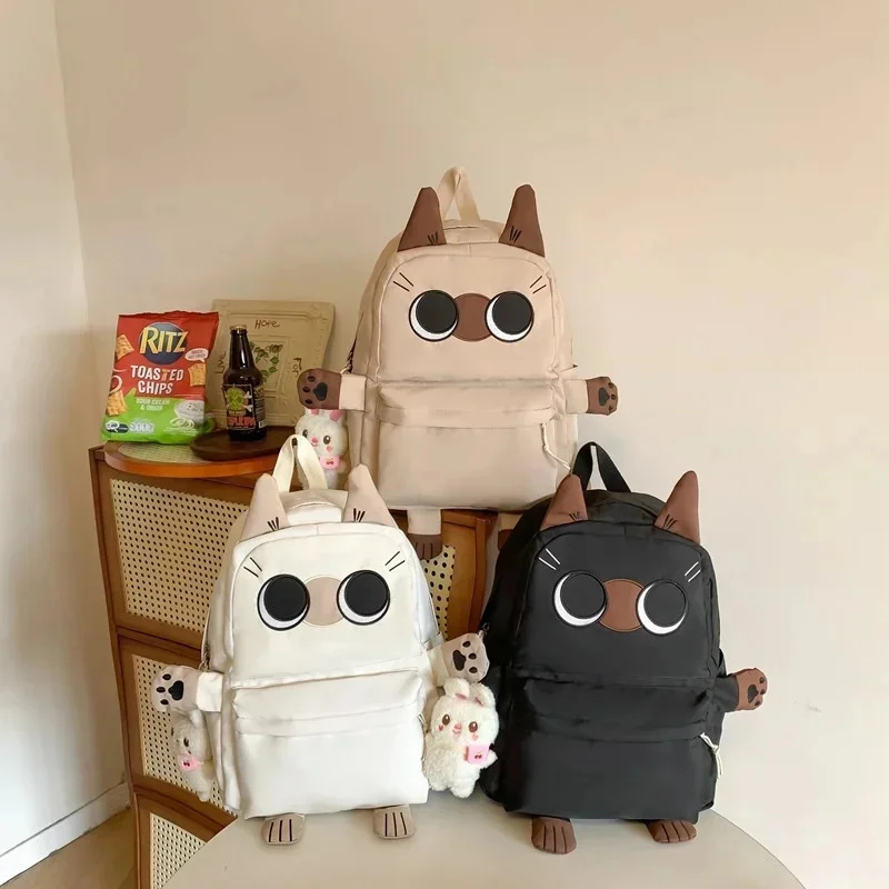 Ins Style Backpack Student Cat - School Backpack Teen ulasan dan harga