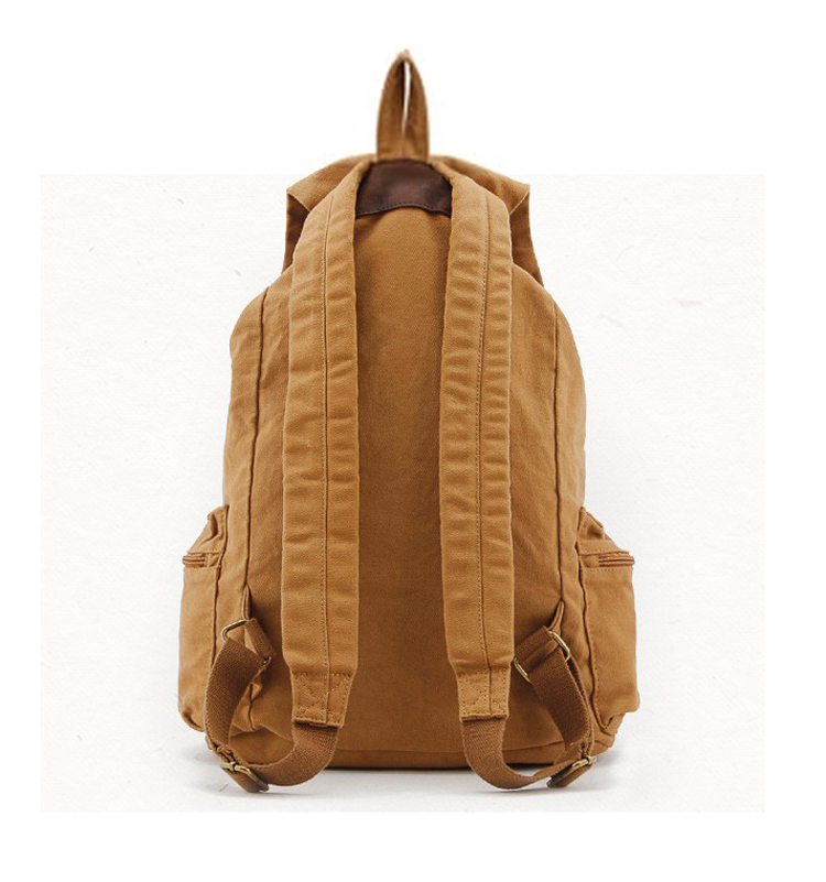 Fashion Vintage Leather milita - Rucksack Military Style ulasan dan harga