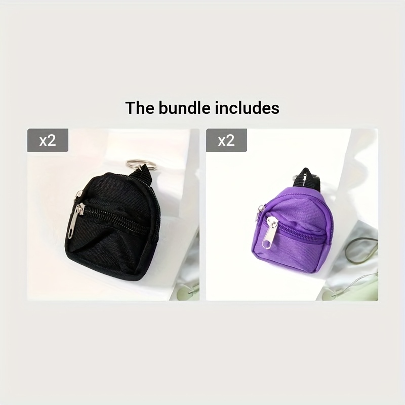 1pc Cute Mini Backpack Keychai - Mini Backpack Purse ulasan dan harga