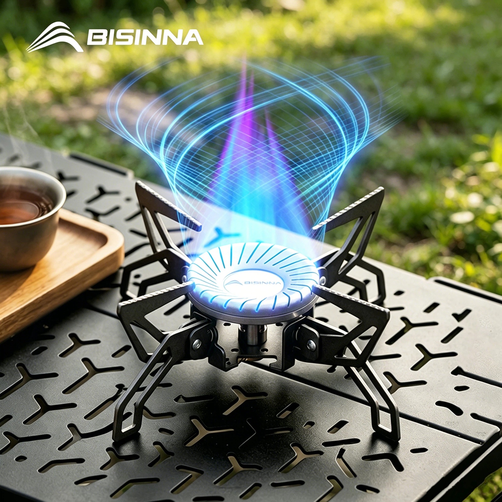 BISINNA Camping Stove 4000W Hi - Foldable Backpack Small ulasan dan harga