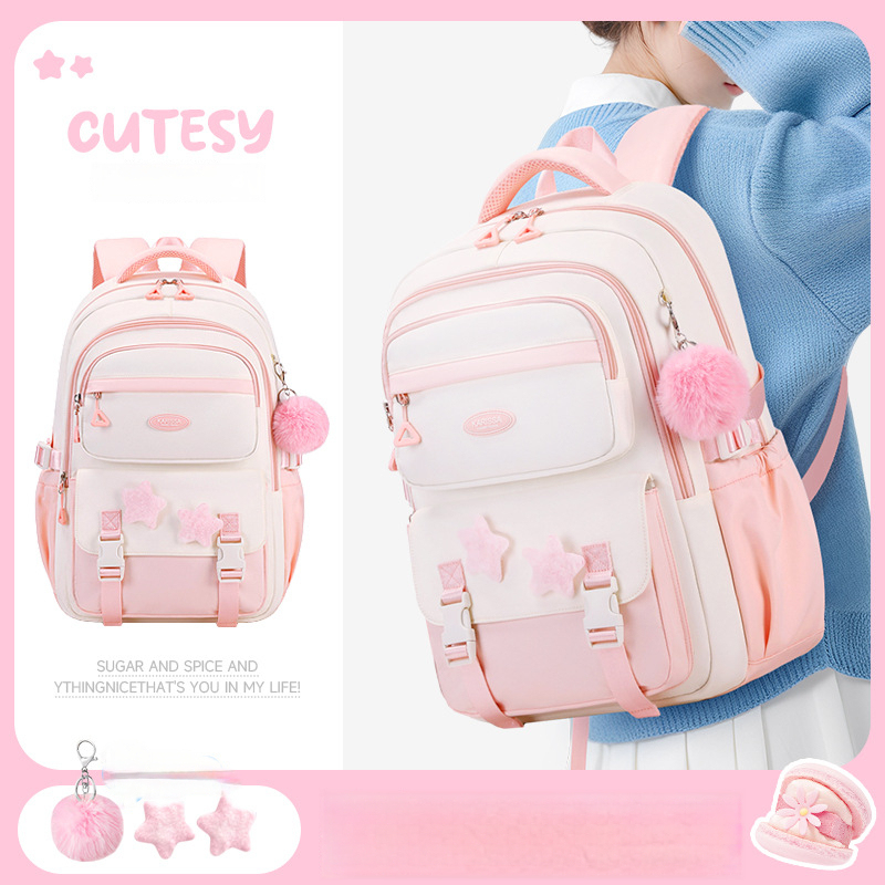 Cute Girls School Backpack Pin - School Backpack Teen ulasan dan harga