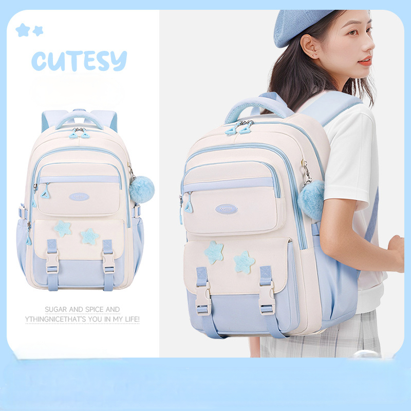 Cute Girls School Backpack Pin - School Backpack Teen ulasan dan harga