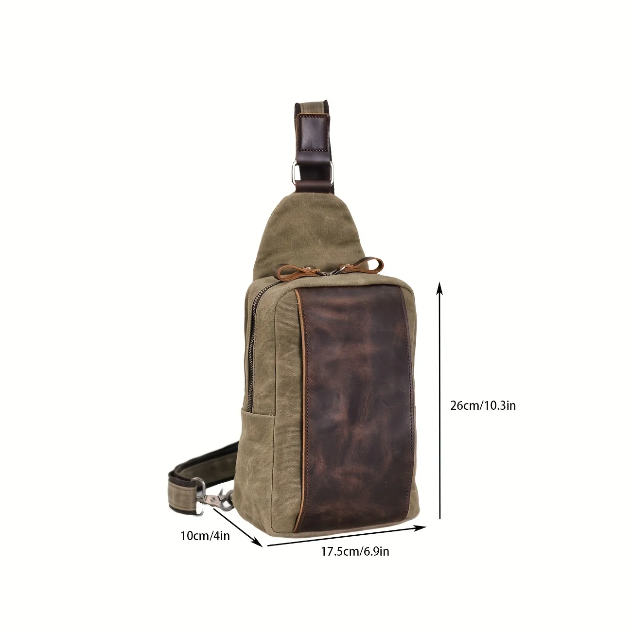 Casual Men's Vintage Waxed Can - Hiking Backpack Waterproof ulasan dan harga