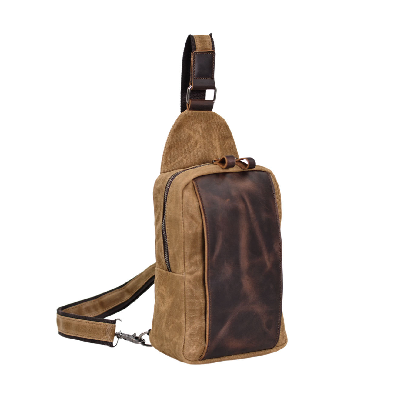 Casual Men's Vintage Waxed Can - Hiking Backpack Waterproof ulasan dan harga