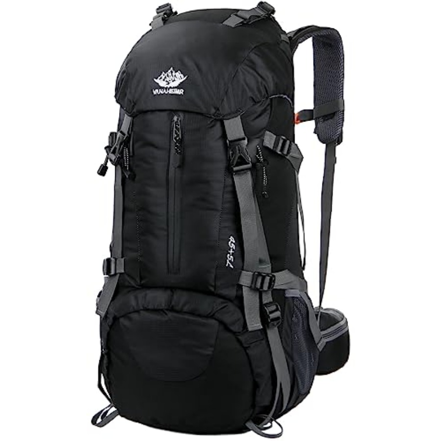 50L Hiking Backpack Men Campin - Rain Cover Backpack ulasan dan harga