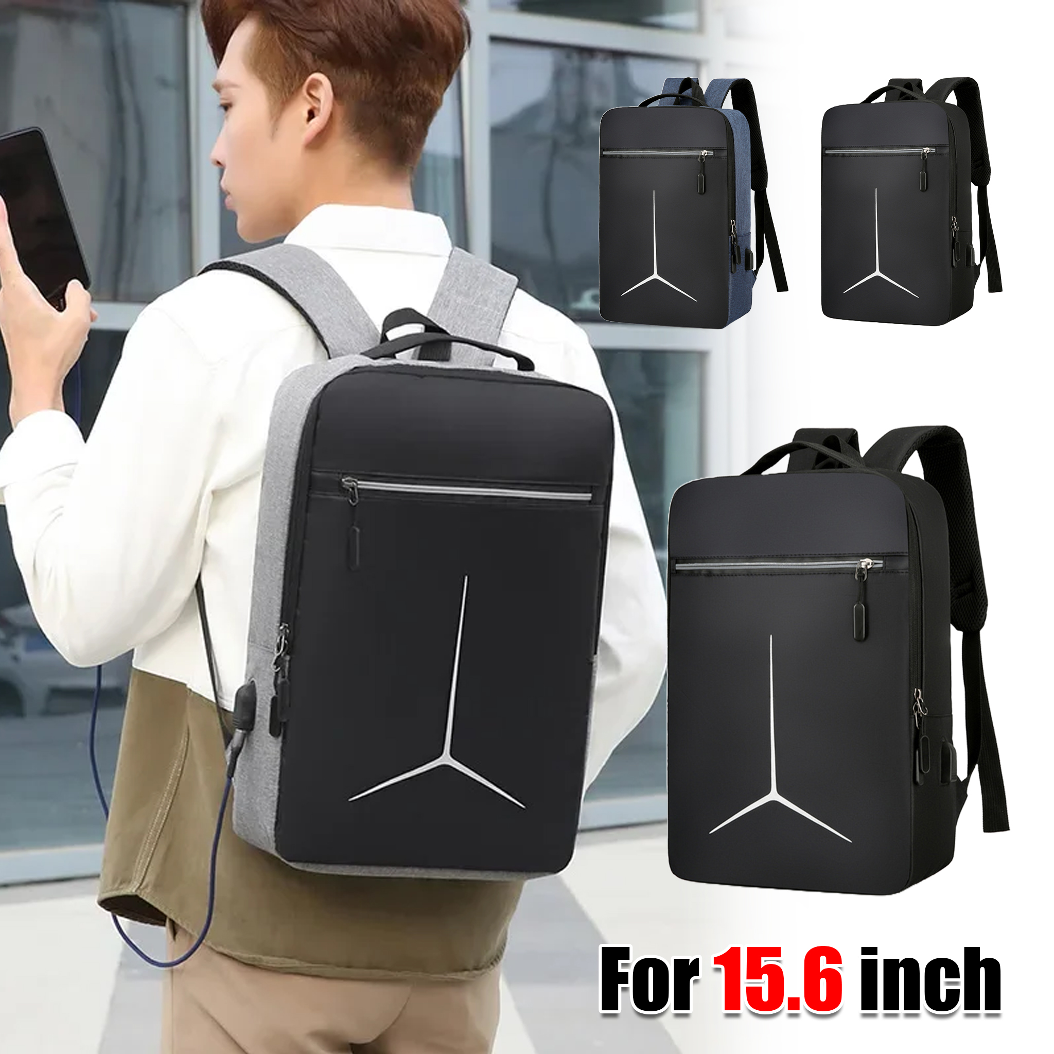 Fashion Anti Theft USB Waterpr - Travel Backpack Anti Theft ulasan dan harga